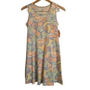 Wonder Nation Pastel Fruit Print Tank Dress